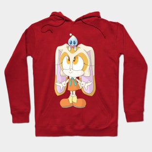 Sonic inspired: Cream the Rabbit and Cheese the Chao Hoodie